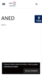 Mobile Screenshot of aned-onlus.it